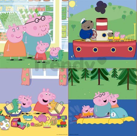Puzzle Peppa Pig Educa 6-9-12-16 dielov, progresívne