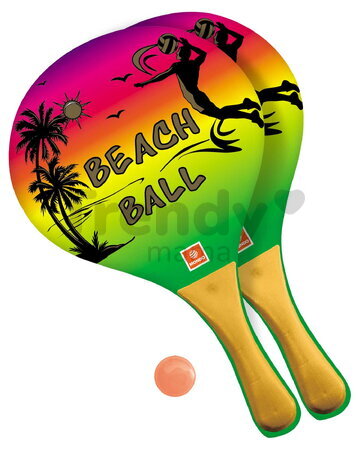 Plážový tenis Beach Ball Mondo 2 rakety a loptička