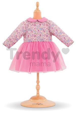 Oblečenie Dress Long Sleevers Pink Mon Grand Poupon Corolle pre 42 cm bábiku od 24 mes