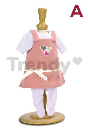 Šaty pre bábiku 42 cm Baby Nurse Smoby 3 druhy