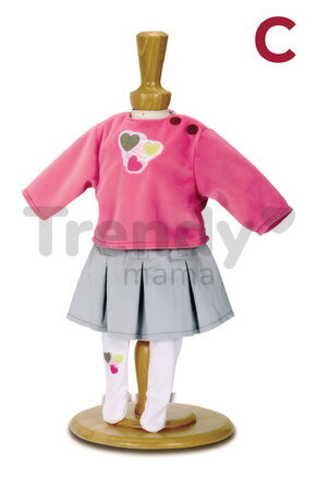 Šaty pre bábiku 42 cm Baby Nurse Smoby 3 druhy