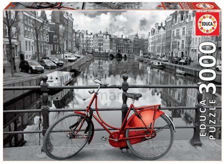 Puzzle Genuine Amsterdam Educa 3000 dielov od 15 rokov