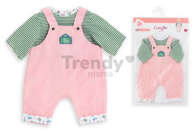 Tričko a overal pre bábiku T-shirt & Overall A Weekend in Paris Mon Grand Poupon Corolle pre 42 cm bábiku od 24 mes