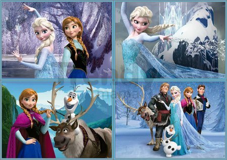 Puzzle Disney Frozen Educa 150-100-80-50 dielov od 5 rokov