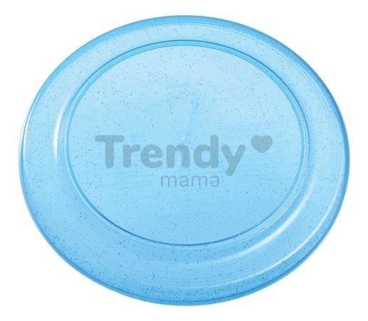 Lietajúci tanier Écoiffier priemer 23 cm priesvitný červený/modrý od 18 mes