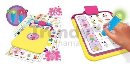 Conector Junior Peppa Pig Educa 40 kariet a 200 otázok s inteligentným perom