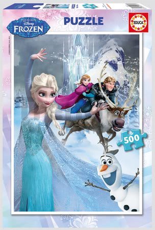 Puzzle Frozen Ľadové kráľovstvo Educa 500 dielov od 11 rokov