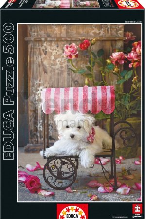 Puzzle Be My Valentine, Lisa Jane Educa 500 dielov od 11 rokov
