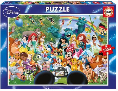 Puzzle Disney Family The Marvelous World of Disney II. Educa 1000 dielov od 12 rokov