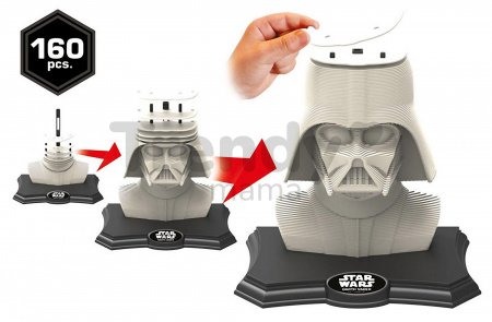 Puzzle 3D Sculpture Hviezdne vojny Darth Vader Educa 160 dielov od 6 rokov