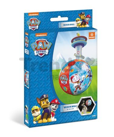 Nafukovacia lopta Paw Patrol Mondo 50 cm od 3 rokov