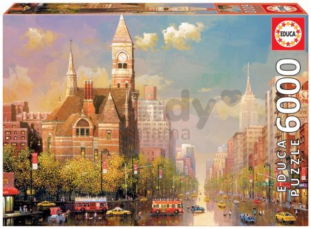Puzzle Genuine New York afternoon, Alexander Chen Educa 6000 dielov od 15 rokov