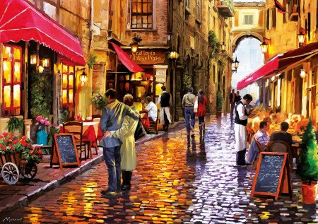 Puzzle Genuine Cafe street Educa 8000 dílů od 15 let