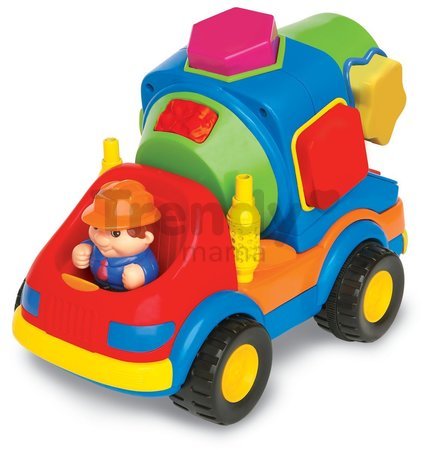 Domiešavač na cement Activity Kiddieland auto s miešačkou so zvukmi od 18 mes