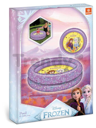 Nafukovací bazén dvojkomorový Frozen Mondo 100 cm priemer od 10 mes