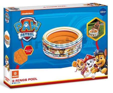 Nafukovací bazén Paw Patrol Mondo 60 cm priemer 3-komorový od 10 mes