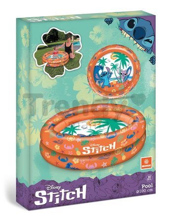 Nafukovací bazén dvojkomorový Stitch Mondo 100 cm priemer od 10 mes
