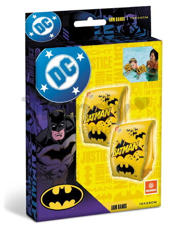 Nafukovacie rukávniky Batman Arm Bands Mondo od 2 do 6 rokov