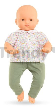 Bábika na obliekanie Bébé Chéri Mon Grand Poupon Corolle s hnedými klipkajúcimi očami 52 cm