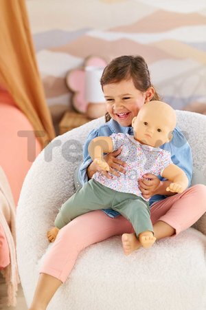 Bábika na obliekanie Bébé Chéri Mon Grand Poupon Corolle s hnedými klipkajúcimi očami 52 cm