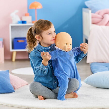 Bábika na obliekanie Bébé Chéri Starry Sky Mon Grand Poupon Corolle s modrými klipkajúcimi očami 52 cm