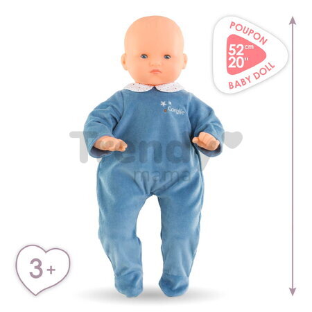 Bábika na obliekanie Bébé Chéri Starry Sky Mon Grand Poupon Corolle s modrými klipkajúcimi očami 52 cm