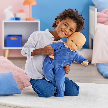 Bábika na obliekanie Bébé Chéri Starry Sky Mon Grand Poupon Corolle s modrými klipkajúcimi očami 52 cm
