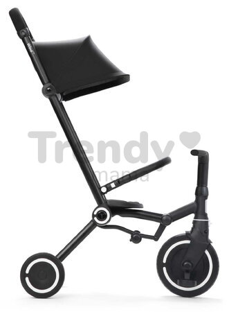 Trojkolka a kočík skladacia Wind Black 4v1 smarTrike ultraľahká s TouchSteering ovládaním a brzdou rozšíriteľná od 9 mes