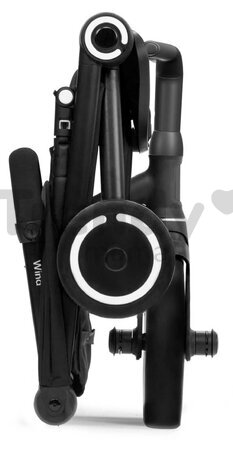 Trojkolka a kočík skladacia Wind Black 4v1 smarTrike ultraľahká s TouchSteering ovládaním a brzdou rozšíriteľná od 9 mes
