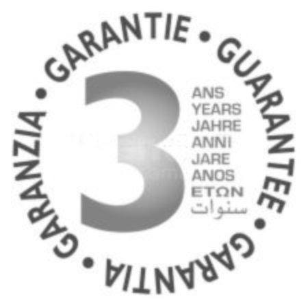 3ans garantie