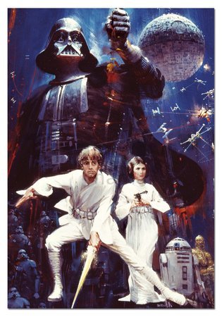 Puzzle Star Wars Epizóda IV - Nová nádej Educa 500 dielov od 11 rokov