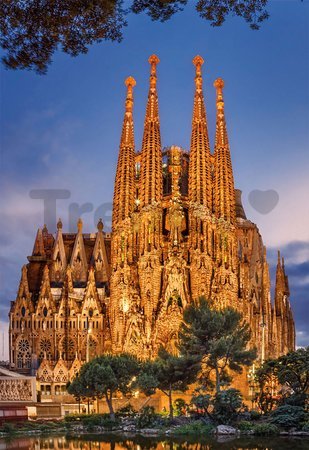 Puzzle Genuine Sagrada Familia Educa 1000 dielov od 11 rokov