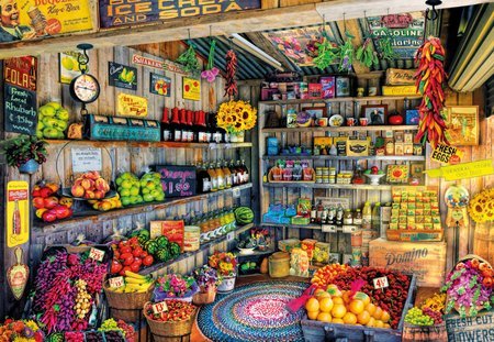 Puzzle Genuine Grocery Shop Educa 2000 dielov od 11 rokov