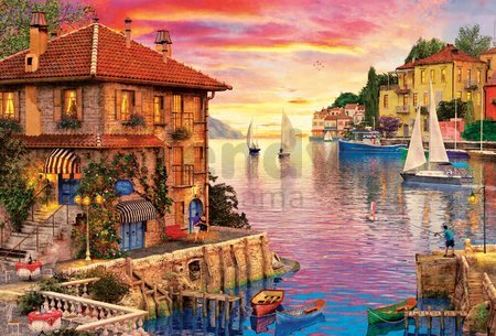 Puzzle Genuine Stredomorský prístav, Dominic Davison Educa 5000 dielov od 11 rokov
