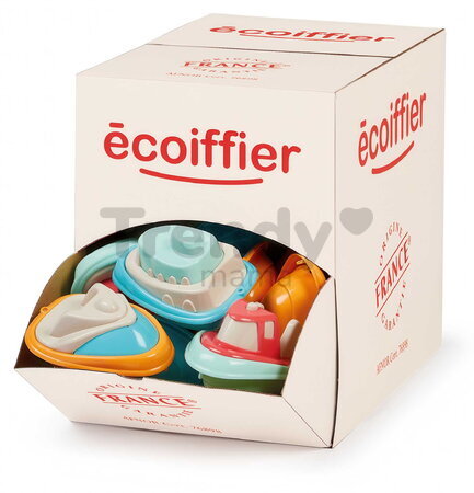 Člun Écoiffier mini (délka 10,5 cm) modrý od 18 měsíců