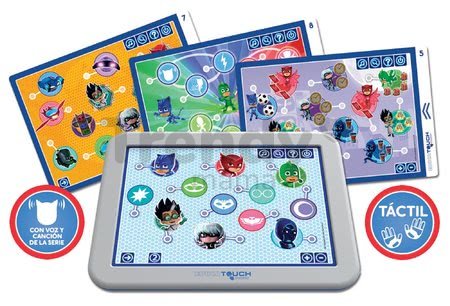 Tablet elektronický PJ Masks Contens Educa pre deti od 3-6 rokov španielsky