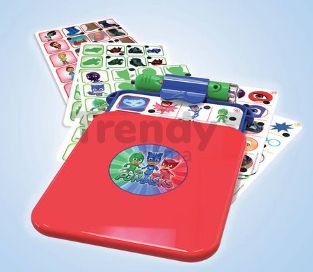 Spoločenská hra PJ Masks Conector Junior Educa 40 kariet a 200 otázok a inteligentné pero