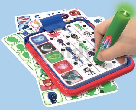 Spoločenská hra PJ Masks Conector Junior Educa 40 kariet a 200 otázok a inteligentné pero