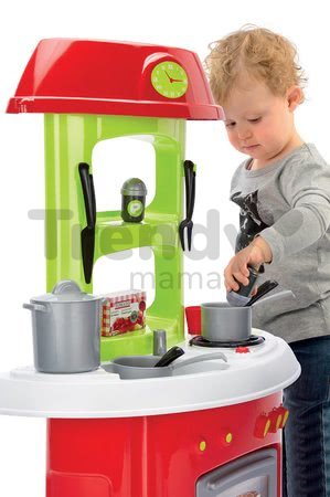 Kuchynka Tradition Écoiffier s 19 doplnkami a výškou 80 cm od 12 mes