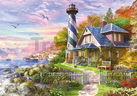 Puzzle Lighthouse at Rock Bay Educa 4000 dielov od 11 rokov