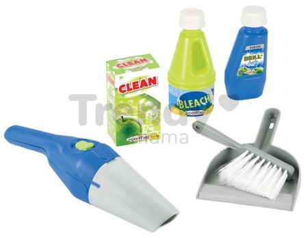 Upratovacia súprava Clean Home Écoiffier 6 dielov modro-zelená