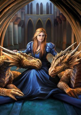 Puzzle Fierce Loyalty, Anne Stokes Educa 1000 dielov a Fix lepidlo od 11 rokov