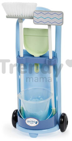 Cărucior de curățenie cu mop Clean Home Trolley Écoifier cu 4 accesorii de la 3 ani