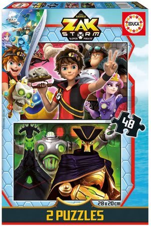 Puzzle Zak Storm Educa 2x48 dielov od 4 rokov