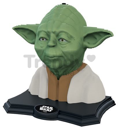 Sochárske puzzle 3D Sculpture - Star Wars Yoda Educa Color edition 160 dielov od 6 rokov
