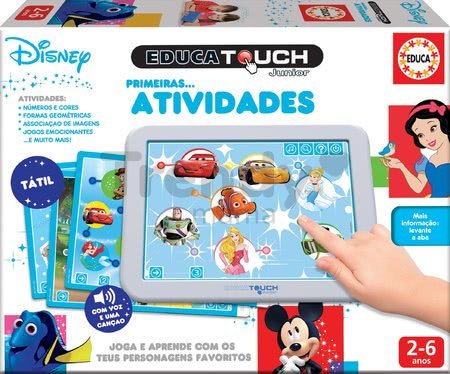 Tablet elektronický Rozprávky Disney Primeiras atividades Educa pre deti od 2-6 rokov