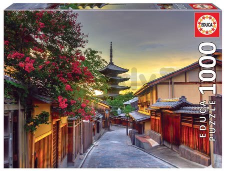 Puzzle Yasaka Pagoda Kyoto Japan Educa 1000 dielov a Fix lepidlo od 11 rokov