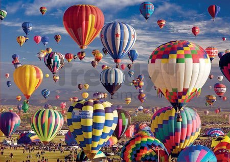 Puzzle Hot Air Balloons Educa 1500 dielov a Fix lepidlo od 11 rokov