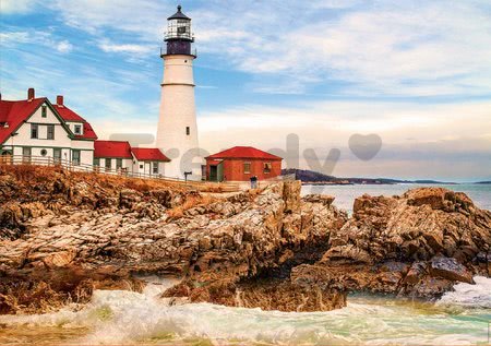 Puzzle Rocky Lighthouse Educa 1500 dielov a Fix lepidlo od 11 rokov