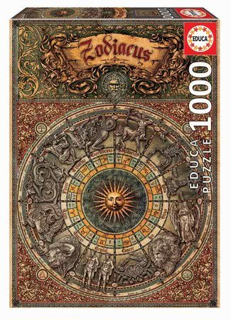 Puzzle Zodiac Educa 1000 dielov a Fix lepidlo od 11 rokov